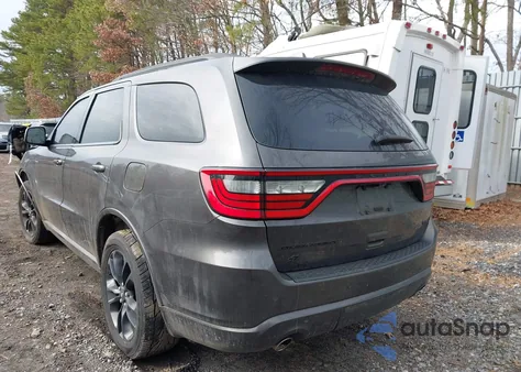 2021 Dodge Durango Gt Plus Awd из США, поврежденный, VIN 1C4RDJDG2MC696714